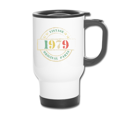 Geburtstagsgeschenk Vater Thermobecher - Cooles Vintages Retro Geburtstagsgeschenk für