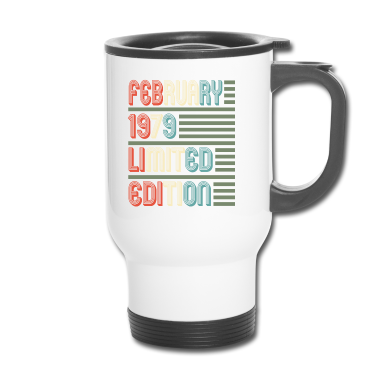 Geburtstagsgeschenk Vater Thermobecher - Februar Cool Vintage Vintage Geburtstagsgeschenk