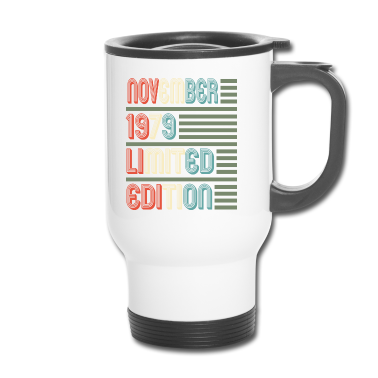 Geburtstagsgeschenk Vater Thermobecher - November Cooles Vintage Retro Geburtstagsgeschenk