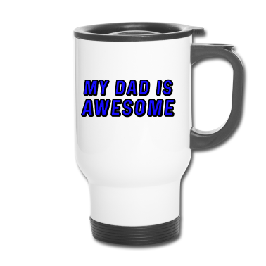 Geburtstagsgeschenk Vater Thermobecher - MEIN VATER IST GENIAL