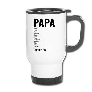 Geburtstagsgeschenk Vater Thermobecher - Papa, Vater, Dad, Daddy, Väter, Vatertag besterdad