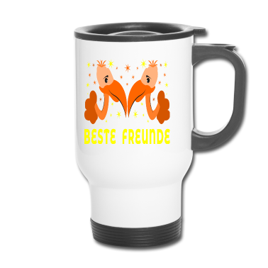 Geburtstagsgeschenk Vater Thermobecher - Beste Freunde FREUNDSCHAFT GEBURTSTAGSGESCHENKE