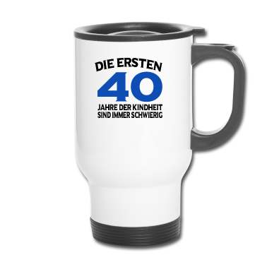 Geburtstagsgeschenk Vater Thermobecher - 40 Geburtstag 40er Geburtstagsgeschenk