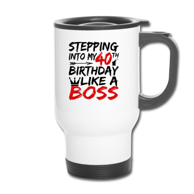 Geburtstagsgeschenk Vater Thermobecher - 40 Geburtstag 40er Geburtstagsgeschenk