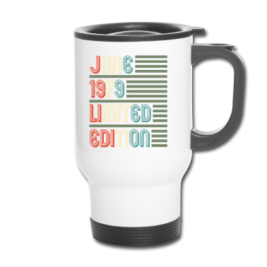 Geburtstagsgeschenk Vater Thermobecher - Juni Cool Vintage Retro Geburtstagsgeschenk für