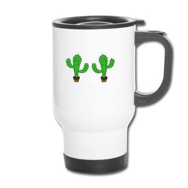 Geburtstagsgeschenk Vater Thermobecher - Awesome Expert Tshirt Design CACTUS EXPERT