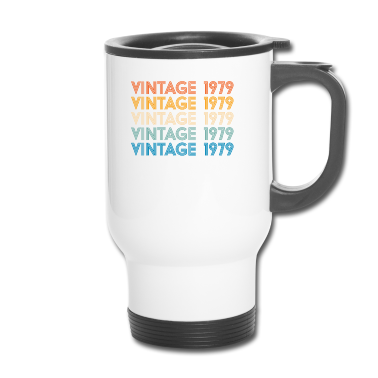 Geburtstagsgeschenk Vater Thermobecher - Retro 40. Geburtstagsgeschenke der Weinlese 1979