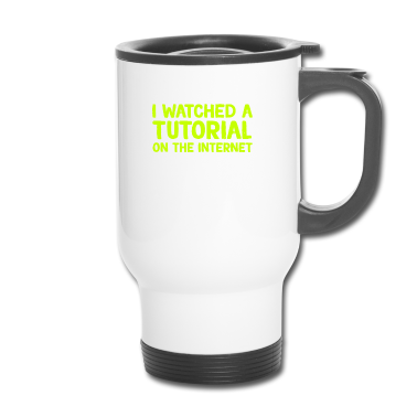 Geburtstagsgeschenk Vater Thermobecher - Awesome Expert Tshirt Design Ich bin ein Experte