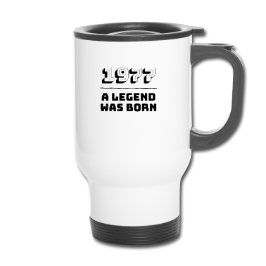 Geburtstagsgeschenk Vater Thermobecher - 1977 wurde eine Legende geboren - Geburtstagsgeschenk zum Geburtsjahr