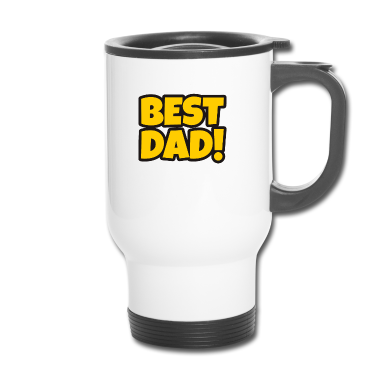 Geburtstagsgeschenk Vater Thermobecher - Best Dad Vater Daddy Papi Papa Dad Bester Vater
