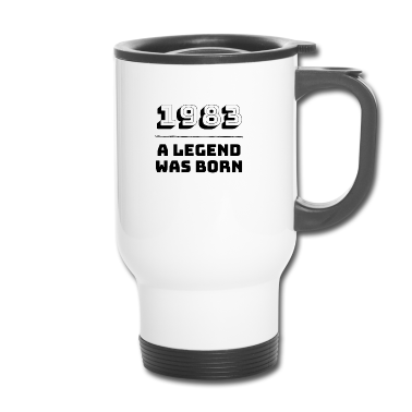 Geburtstagsgeschenk Vater Thermobecher - 1983 wurde eine Legende geboren - Geburtstagsgeschenk zum Geburtsjahr