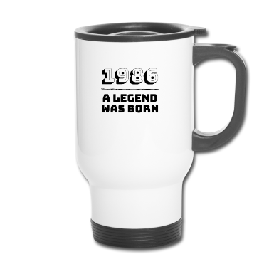 Geburtstagsgeschenk Vater Thermobecher - 1986 wurde eine Legende geboren - Geburtstagsgeschenk zum Geburtsjahr