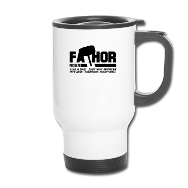 Geburtstagsgeschenk Vater Thermobecher - Vater Spruch Geschenk Vatertag