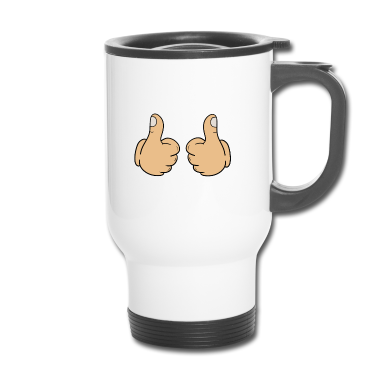 Geburtstagsgeschenk Vater Thermobecher - Awesome Expert T-Shirt Design Vertrauen Sie mir, ich bin ein