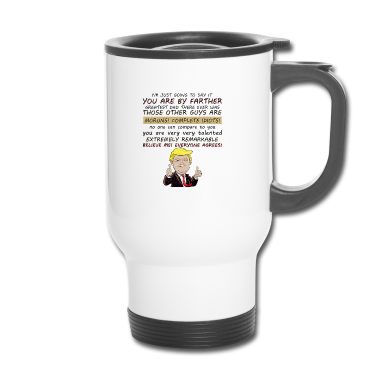 Geburtstagsgeschenk Vater Thermobecher - Du bist der größte Vater, den andere Idioten machen