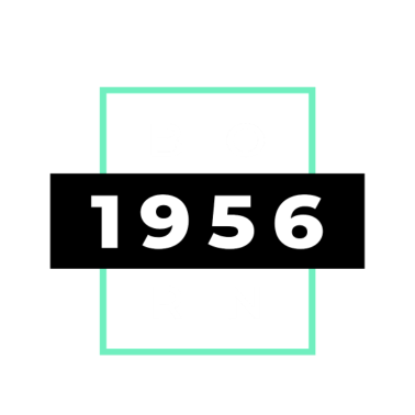 Motiv Geboren 1956. Klassisches 65. Geburtstagsgeschenk