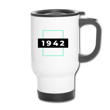Geburtstagsgeschenk Vater Thermobecher - Geboren 1942. Klassisches 79. Geburtstagsgeschenk