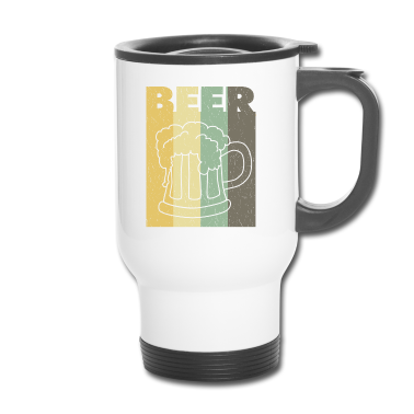 Geburtstagsgeschenk Vater Thermobecher - Bierkrug - Liebe trinken Geburtstagsgeschenk