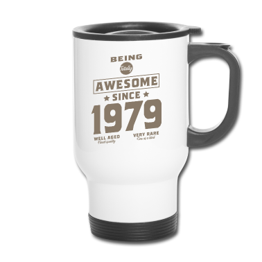 Geburtstagsgeschenk Vater Thermobecher - Total genial seit 1979 Geburtstagsgeschenk