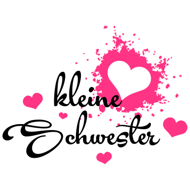 Motiv Kleine Schwester - Bestes Geburtstagsgeschenk