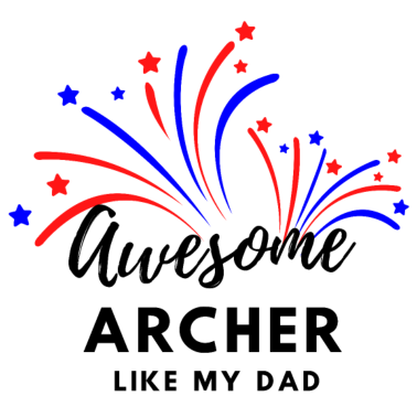 Motiv Ehrfürchtig Bogenschütze. Wie mein Vater
