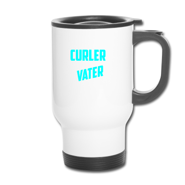 Geburtstagsgeschenk Vater Thermobecher - Ich bin Curler und Vater Keine Angst