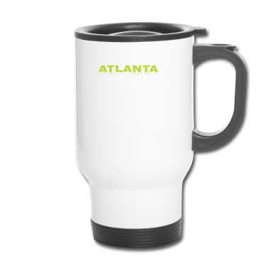 Geburtstagsgeschenk Vater Thermobecher - Vintages Retro Atlanta Georgia T-Shirt