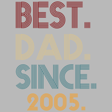 Motiv Bester Vater seit 2005, 16. Geburtstagsgeschenk