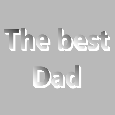 Motiv The best Dad, vater, Vatertag, Familie