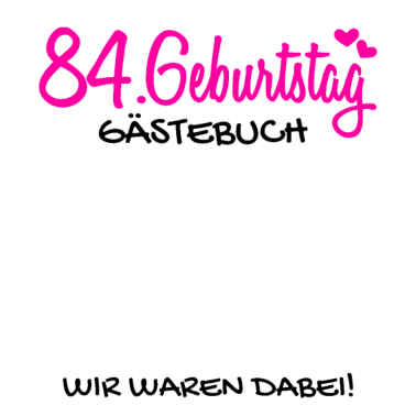 Motiv 84 Geburtstag Gästebuch Gästeliste