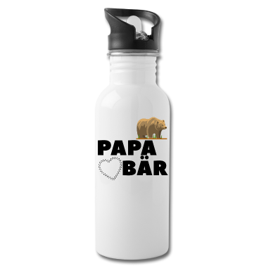 Geburtstagsgeschenk Vater Trinkflasche - Papa Bär Baer Stolzer Papa Vater Familie