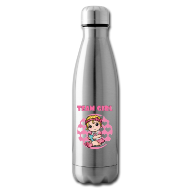Geburtstagsgeschenk Vater Trinkflasche - Party Team Süss Pink Mädchen Tochter I Geschenk