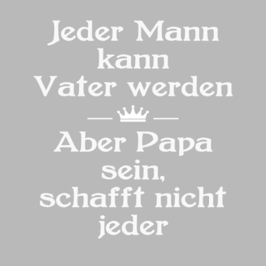Motiv Vater werden papa sein