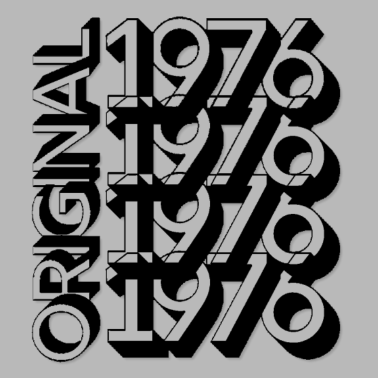 Motiv ORIGINAL 1976 Geburtstagsgeschenk Geburtsjahr