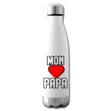 Geburtstagsgeschenk Vater Trinkflasche - Ich liebe meinen Vater.