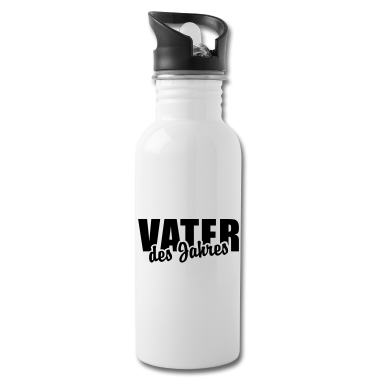 Geburtstagsgeschenk Vater Trinkflasche - VATER des Jahres