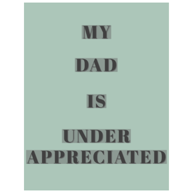 Motiv Mein Vater wird unterschätzt