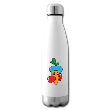 Geburtstagsgeschenk Vater Trinkflasche - Karotte Boxer Cartoon