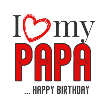 Motiv Ich liebe meinen Vater