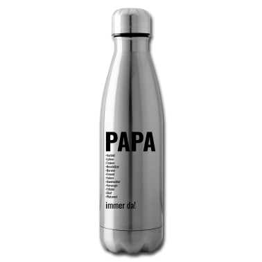 Geburtstagsgeschenk Vater Trinkflasche - Papa, Vater, Dad, Daddy, Väter, Vatertag besterdad