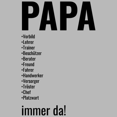 Motiv Papa, Vater, Dad, Daddy, Väter, Vatertag besterdad