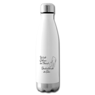Geburtstagsgeschenk Vater Trinkflasche - Vater Sohn