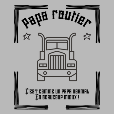 Motiv Vater auf der Straße