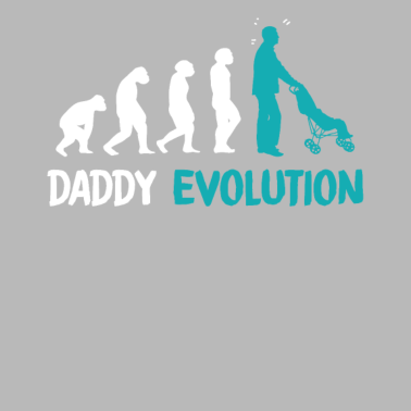 Motiv Lustige Vater Evolution
