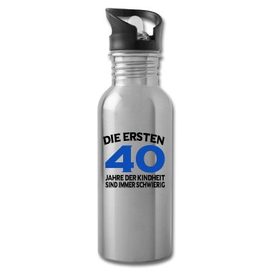 Geburtstagsgeschenk Vater Trinkflasche - 40 Geburtstag 40er Geburtstagsgeschenk