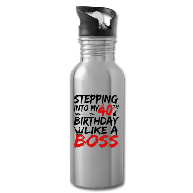 Geburtstagsgeschenk Vater Trinkflasche - 40 Geburtstag 40er Geburtstagsgeschenk
