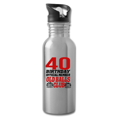 Geburtstagsgeschenk Vater Trinkflasche - 40 Geburtstag 40er Geburtstagsgeschenk