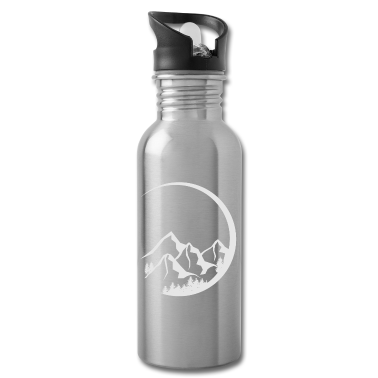 Geburtstagsgeschenk Vater Trinkflasche - Geburtstagsgeschenk für Berge und Wanderer