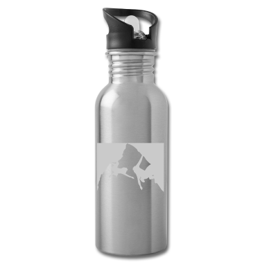 Geburtstagsgeschenk Vater Trinkflasche - Geburtstagsgeschenk für Berge und Wanderer