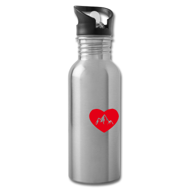 Geburtstagsgeschenk Vater Trinkflasche - Geburtstagsgeschenk für Berge und Wanderer